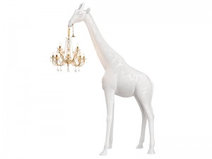 Qeeboo Giraffe in Love M lampara de piè M1900